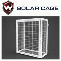 Solar-Cage (TM) Guard for Solar Batteries and Solar Inverters Solar-Cage (TM) Guard for Solar Batteries and Solar Inverters